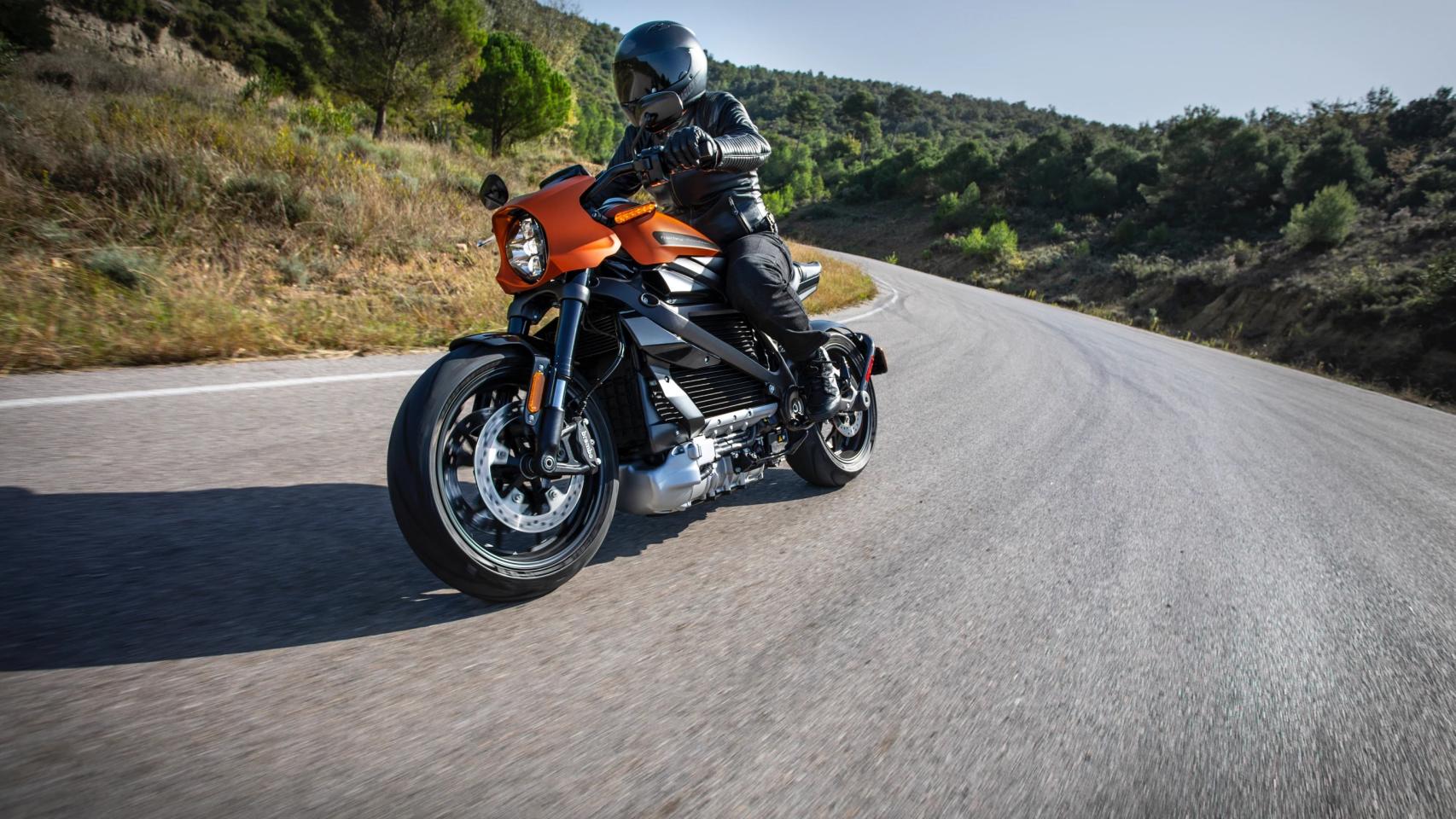Un modelo eléctrico de Harley Dadvinson.