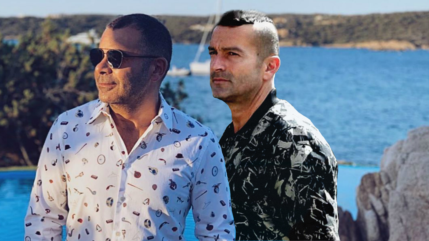 Jorge Javier y Paco en un montaje de JALEOS.