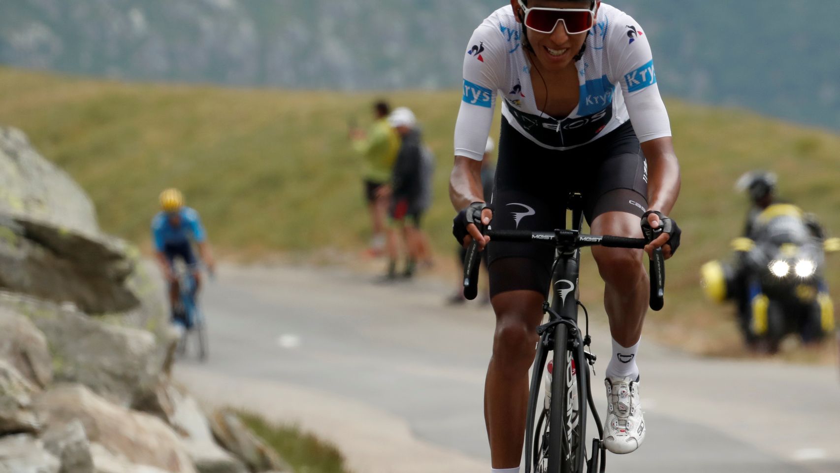 Egnan Bernal, ganador de la 19ª etapa del Tour de Francia.