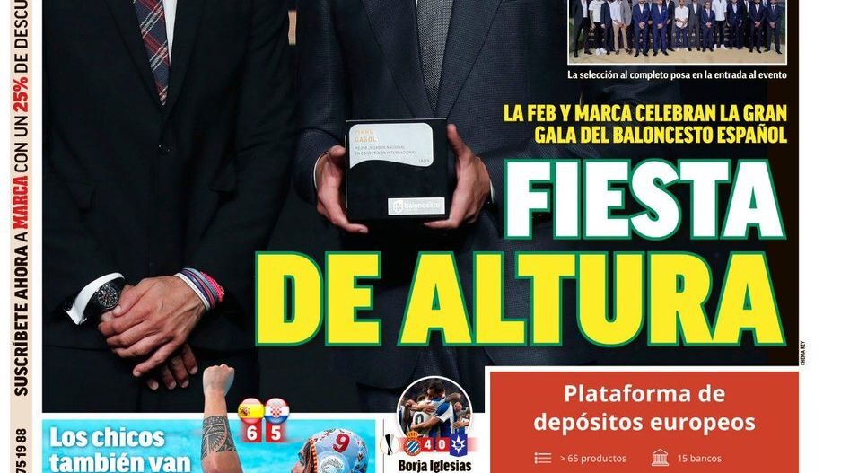 Portada MARCA (26/07/19)
