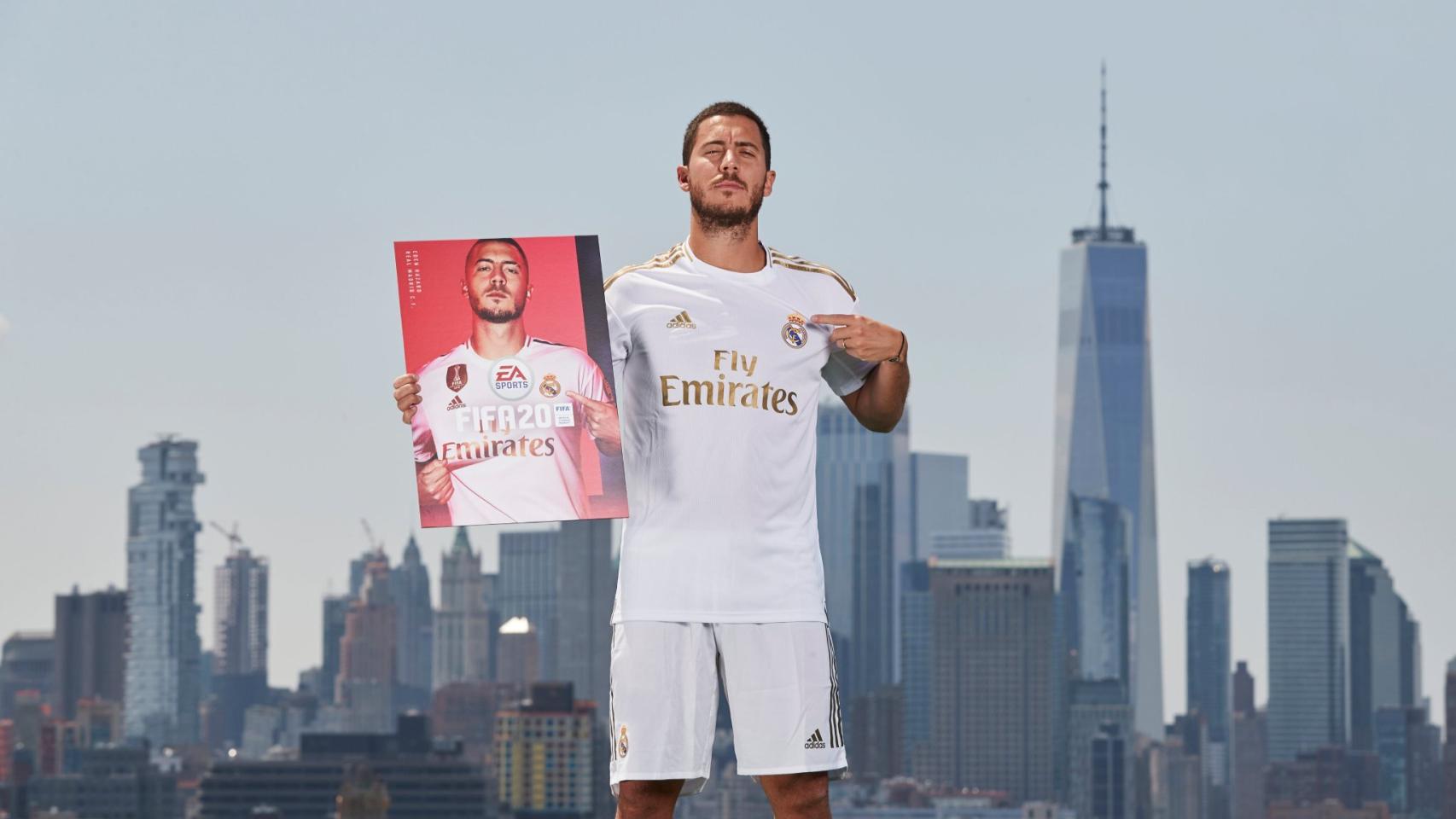 Hazard, portada del FIFA 20