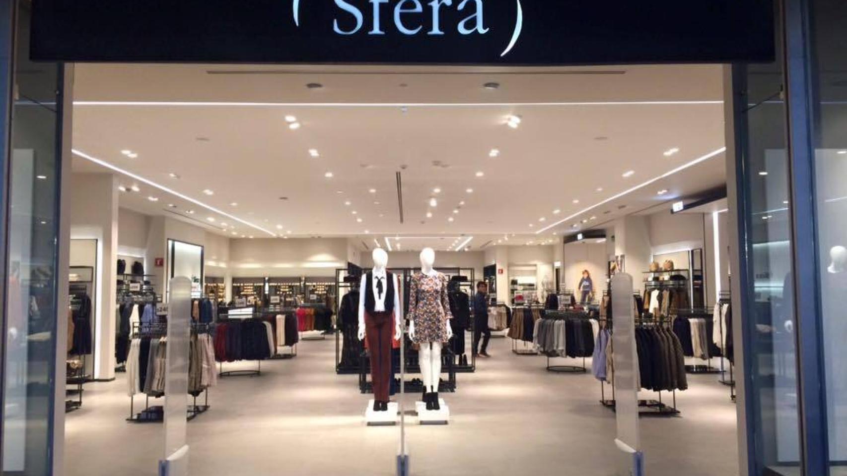 Una tienda Sfera en México DF.