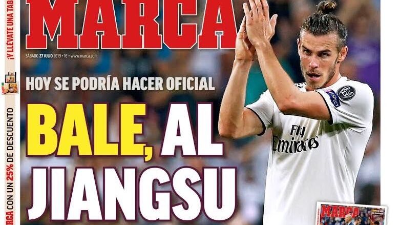 La portada del diario MARCA (27/07/2019)