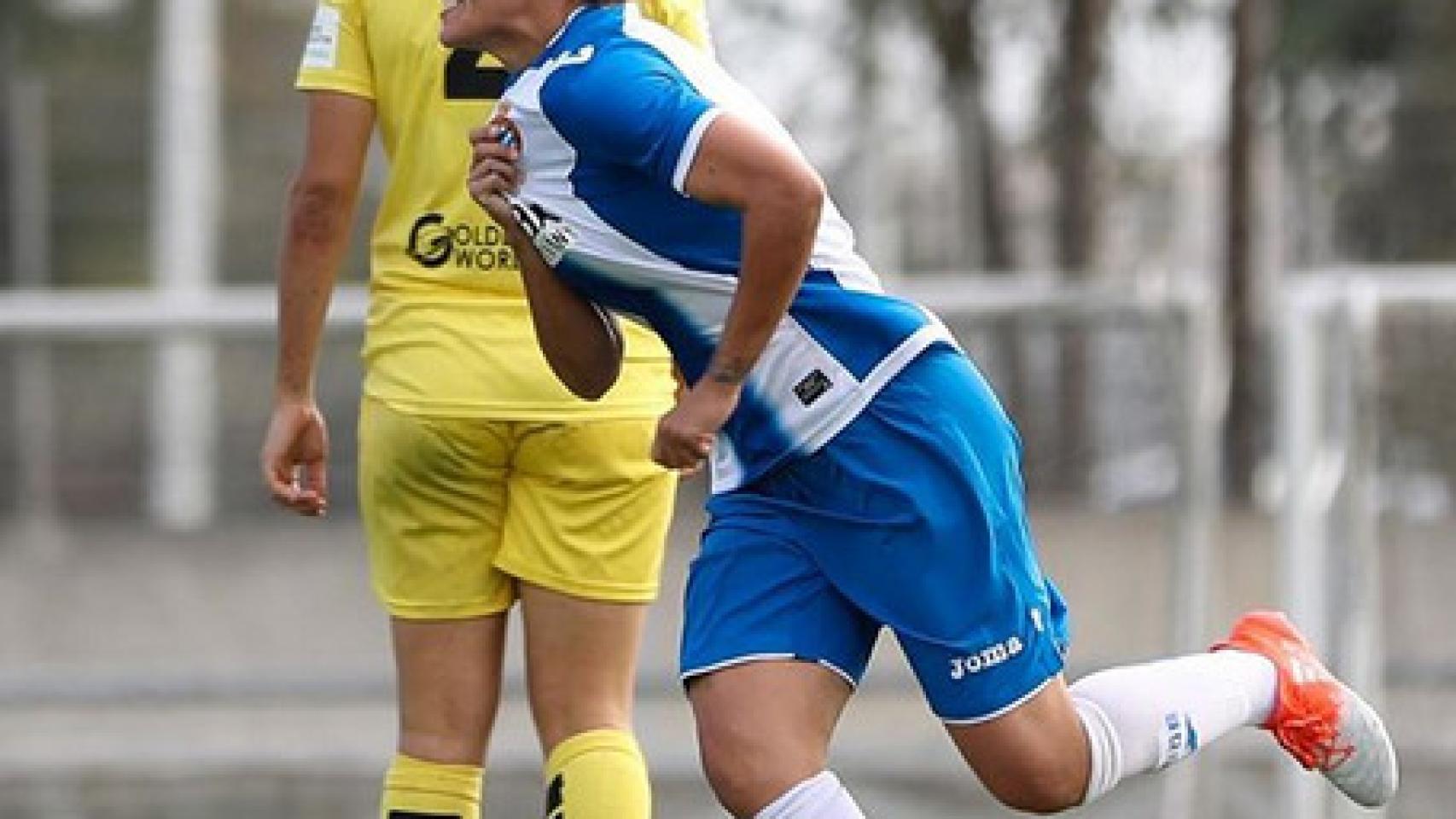 Anaïr Lomba en su etapa en el Espanyol. Foto: Instagram (@anair16)