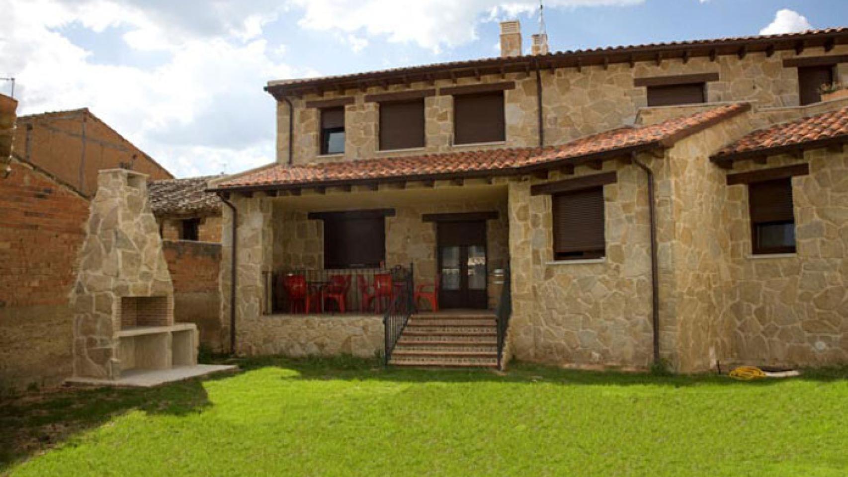 Imagen de archivo de una casa rural en Castilla y León