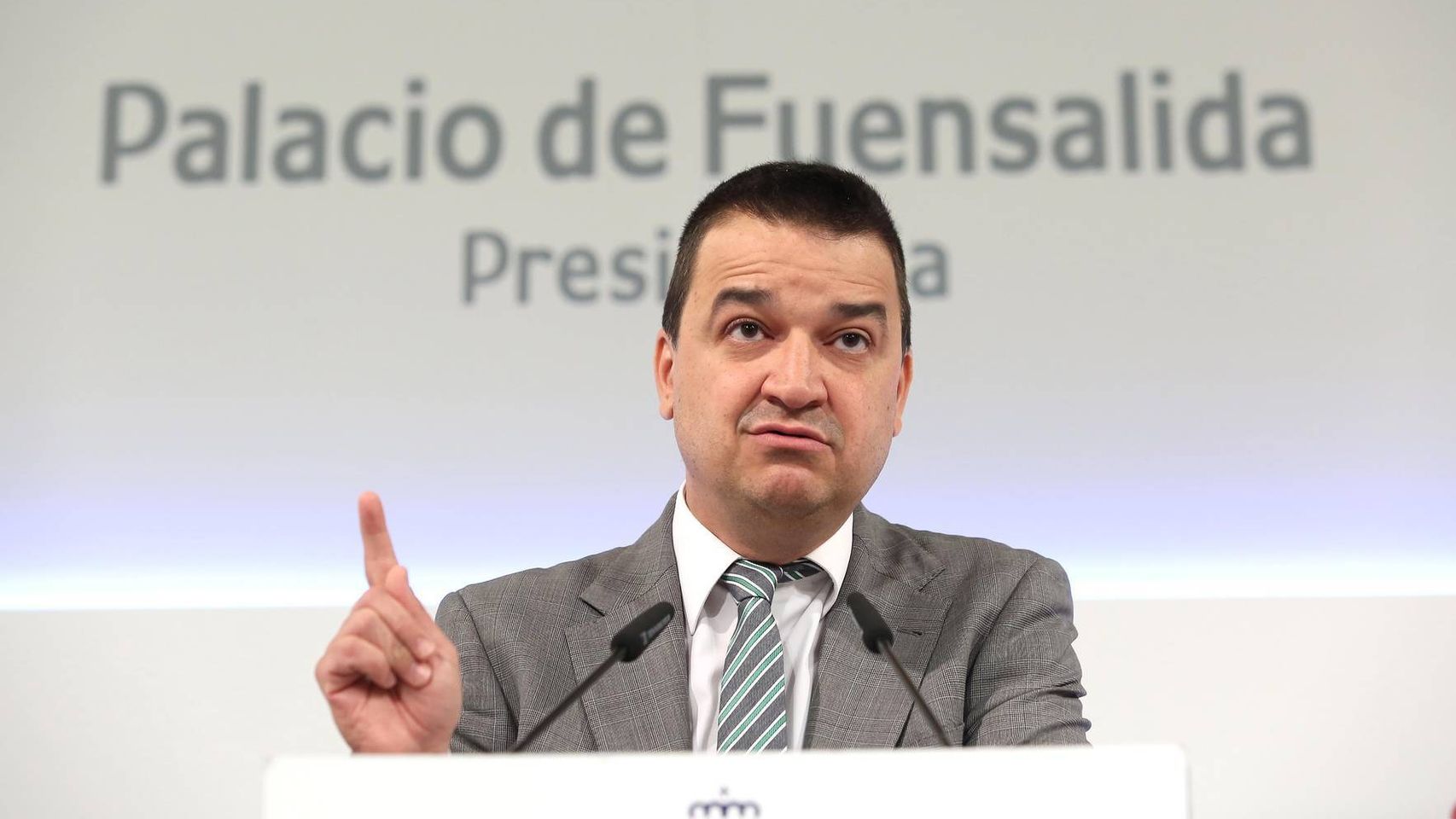 Francisco Martínez Arroyo, consejero de Agricultura y Medio Ambiente de Castilla-La Mancha. Foto: Óscar Huertas