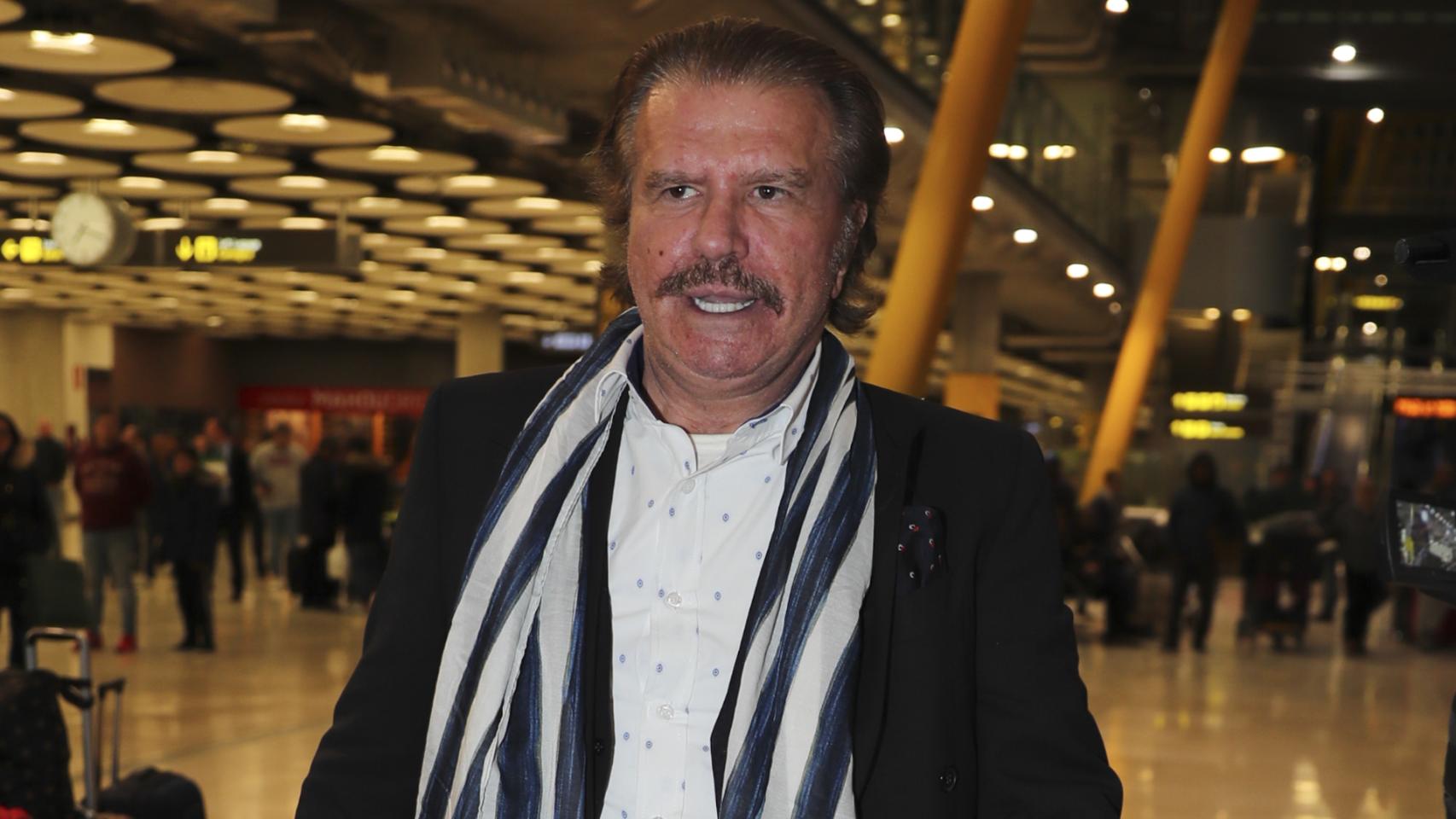 Edmundo Arrocet en una imagen tomada en el Aeropuerto en 2018.