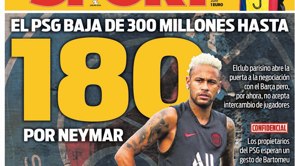 Portada Sport (30/07/19)