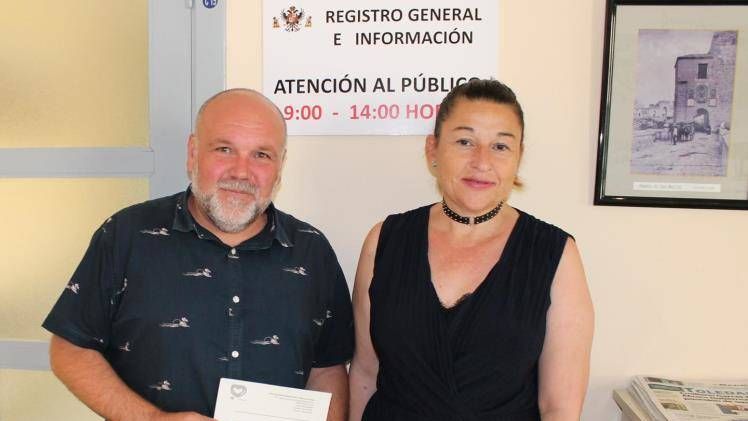 José María Fernández y Olga Ávalos, concejales de IU en el ayuntamiento de Toledo