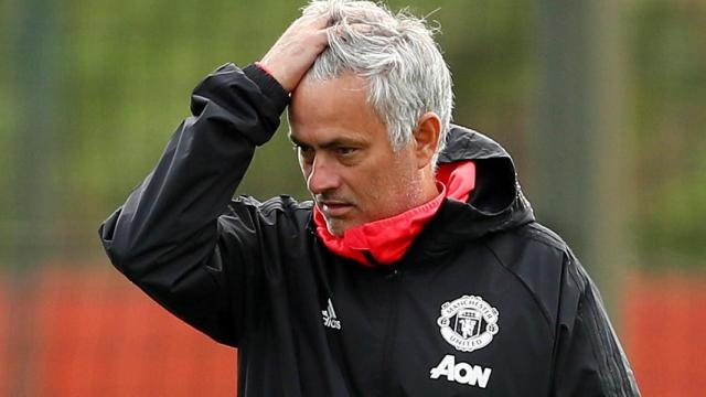 José Mourinho, durante su etapa en el United