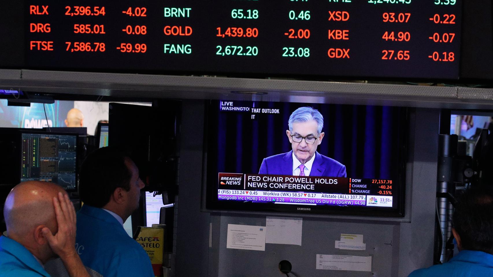 Jerome Powell, presidente de la Reserva Federal de Estados Unidos.