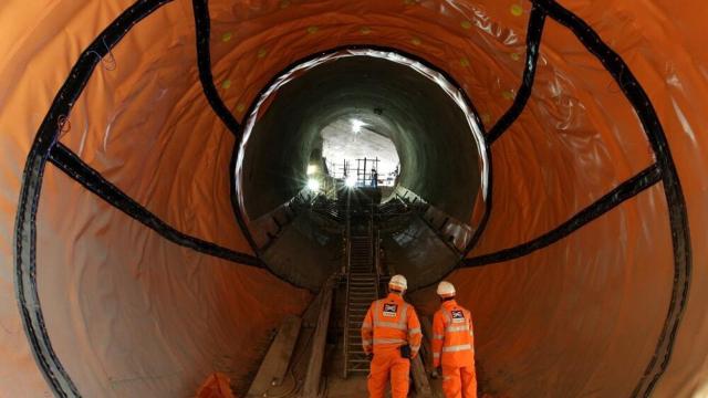 Imagen del proyecto Crossrail en el que participa Ferrovial.