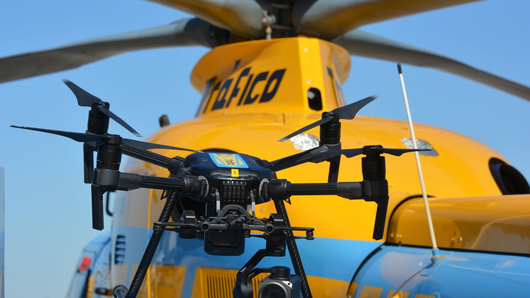 Uno de los drones que la DGT empleará en agosto