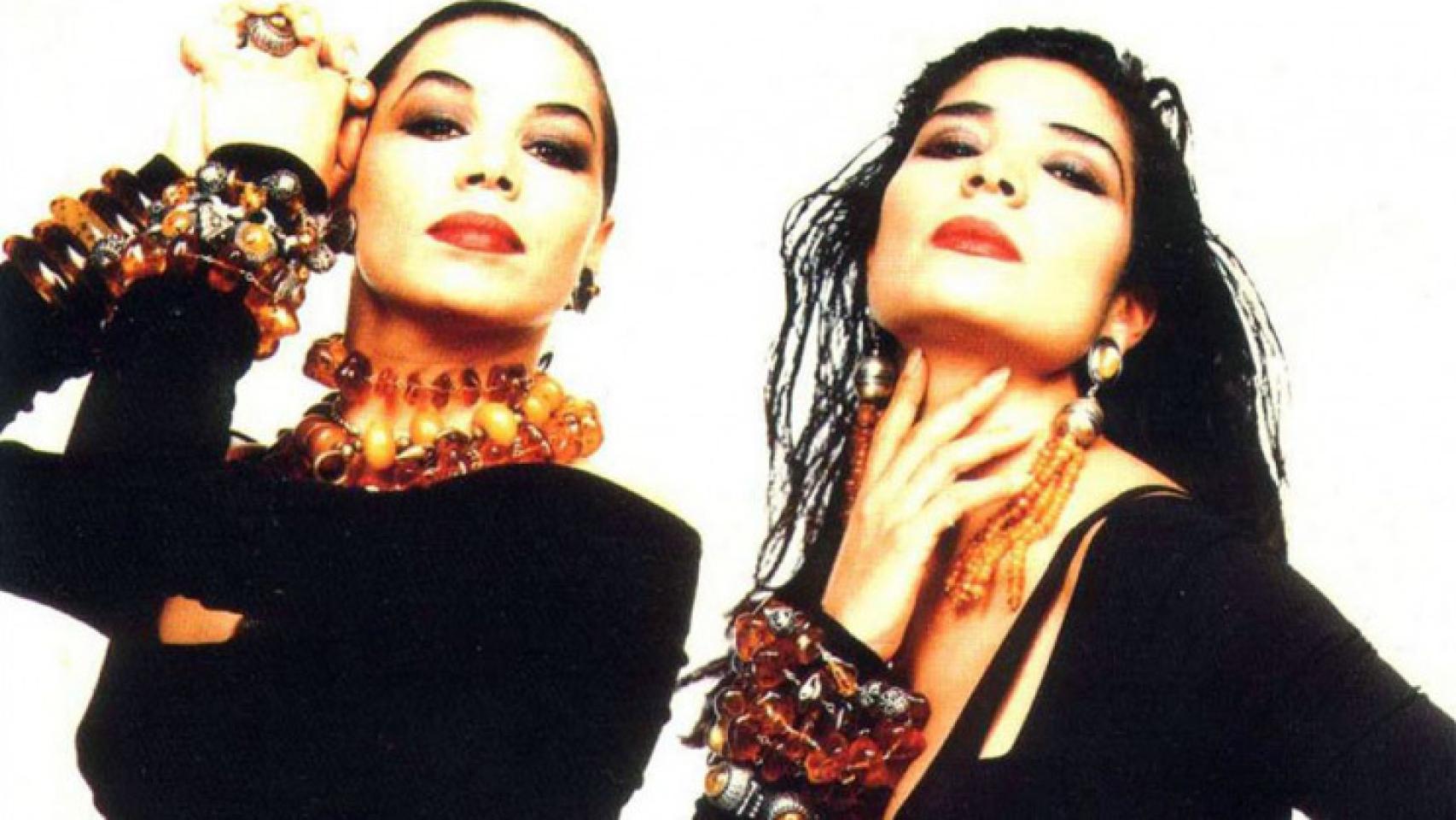 Así eran los trajes de Azúcar Moreno para Eurovisión que no pudieron lucir