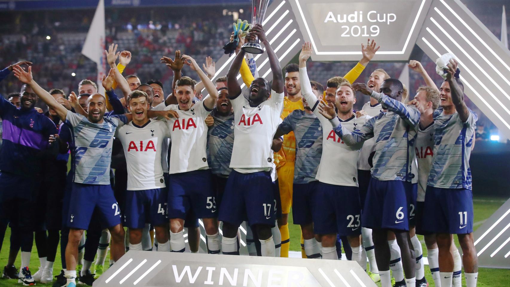 El Tottenham, campeón de la Audi Cup