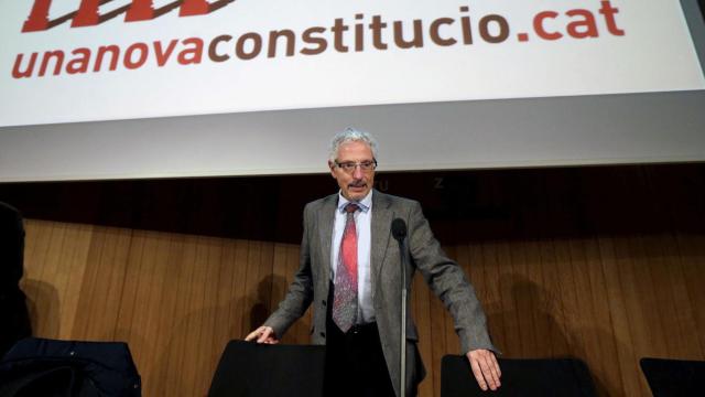 El juez y exsenador de ERC Santiago Vidal, autor del borrador de la 'Constitución catalana'.