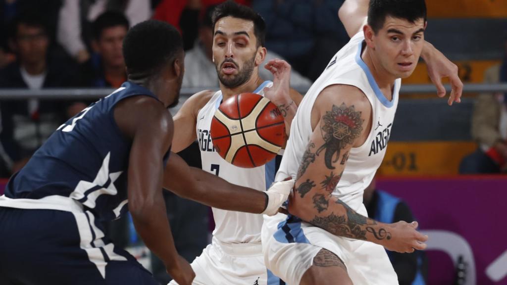 Facundo Campazzo y Gabriel Deck contra Estados Unidos