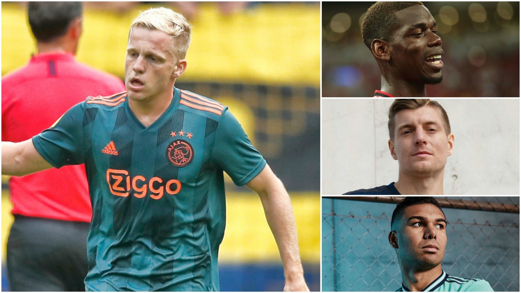 Así encajaría Van de Beek en el Madrid