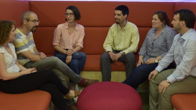 A. López,  R. Gaudioso, D. Alonso, A. Sánchez, J. Escudero, M. Barreira y  J. Burgos.