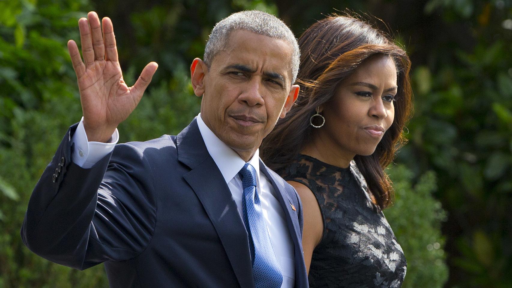 Barack y Michelle Obama en una imagen de archivo.