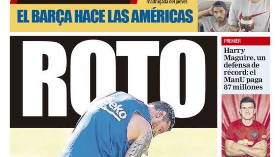 Portada Mundo Deportivo (06/08/19)