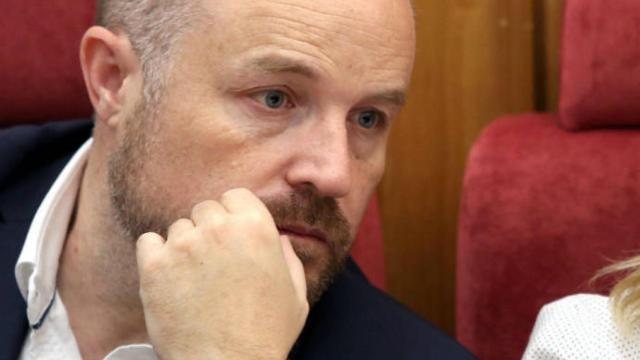 Alejandro Ruiz en las Cortes de Castilla-La Mancha