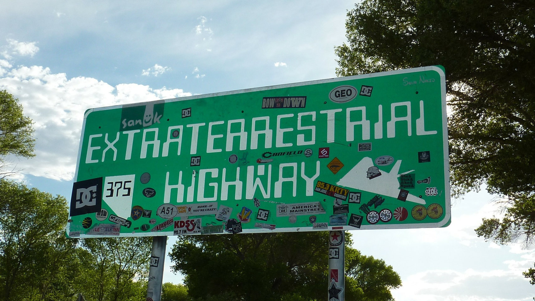 Ruta del Area 51.