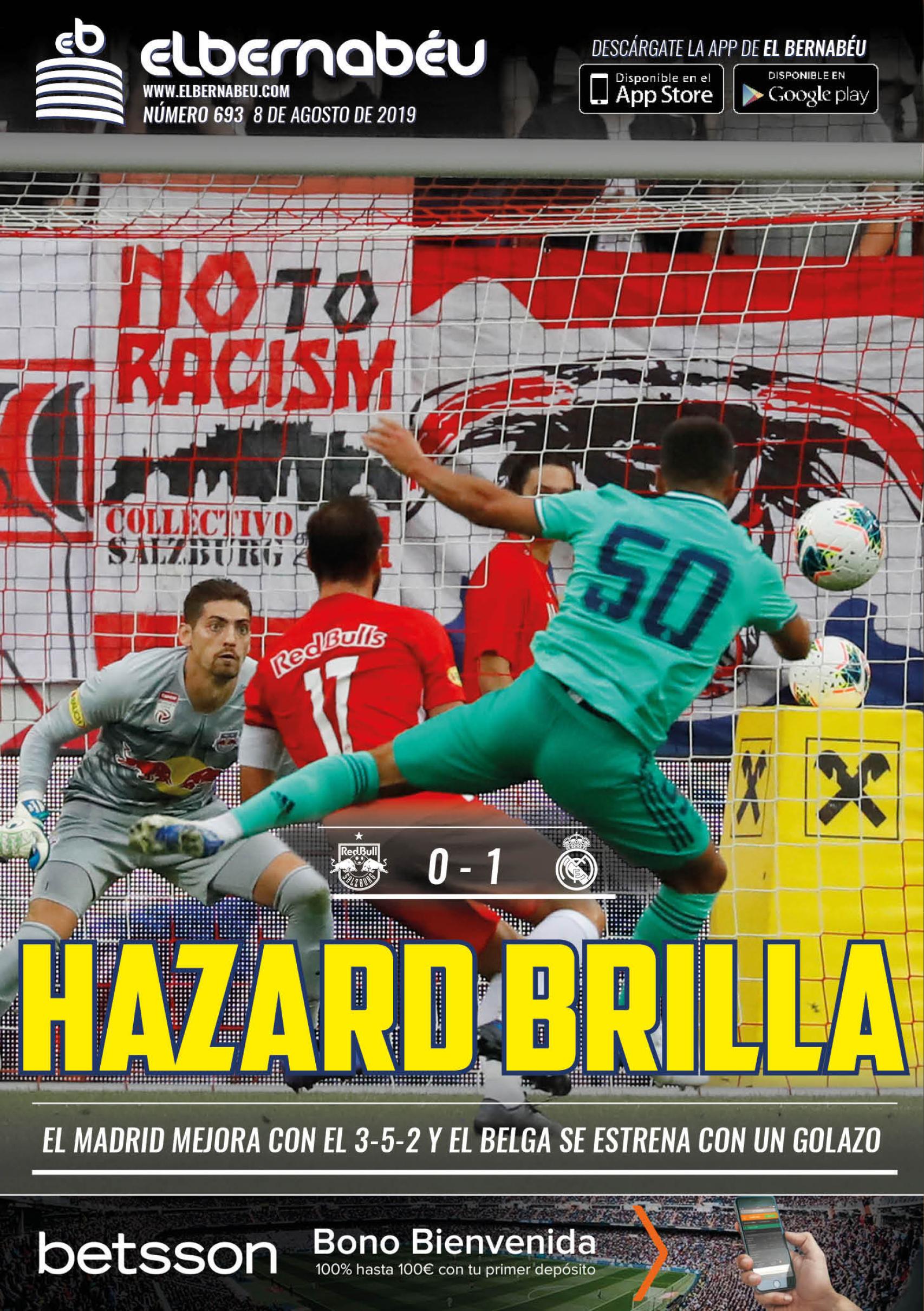 La portada de El Bernabéu (08/08/2019)