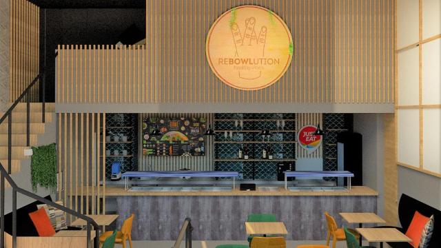 La Marina de A Coruña tendrá un restaurante de comida saludable: Rebowlution