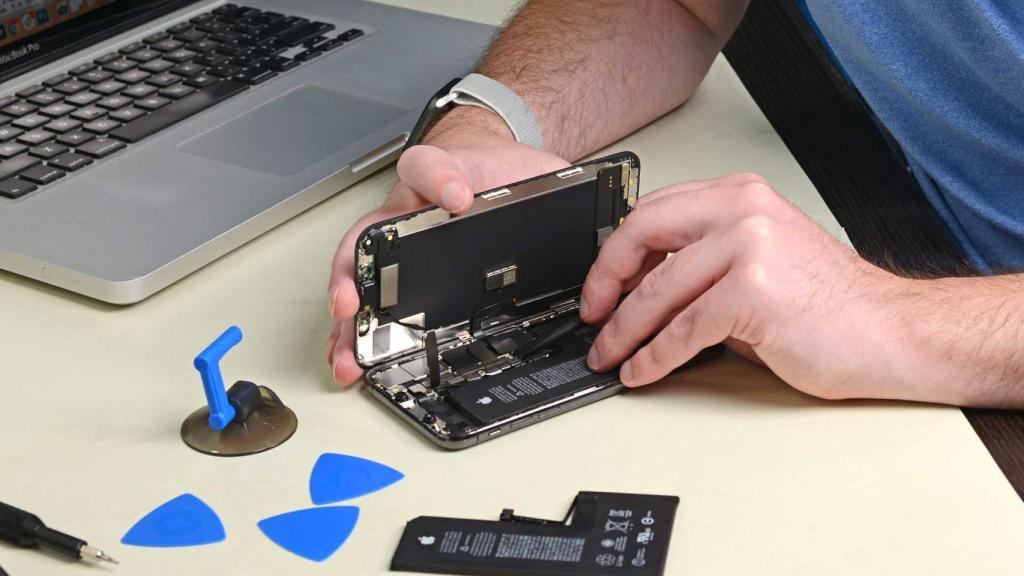 Cambio de batería del iPhone