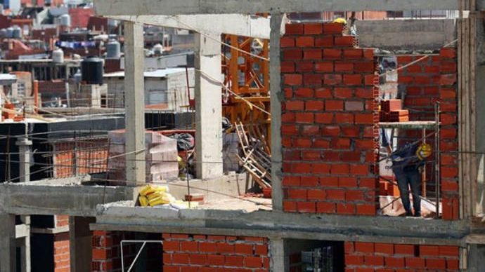 Un edificio en construcción. Imagen de recurso.