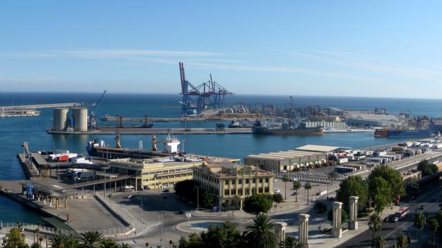 Puerto de Málaga.