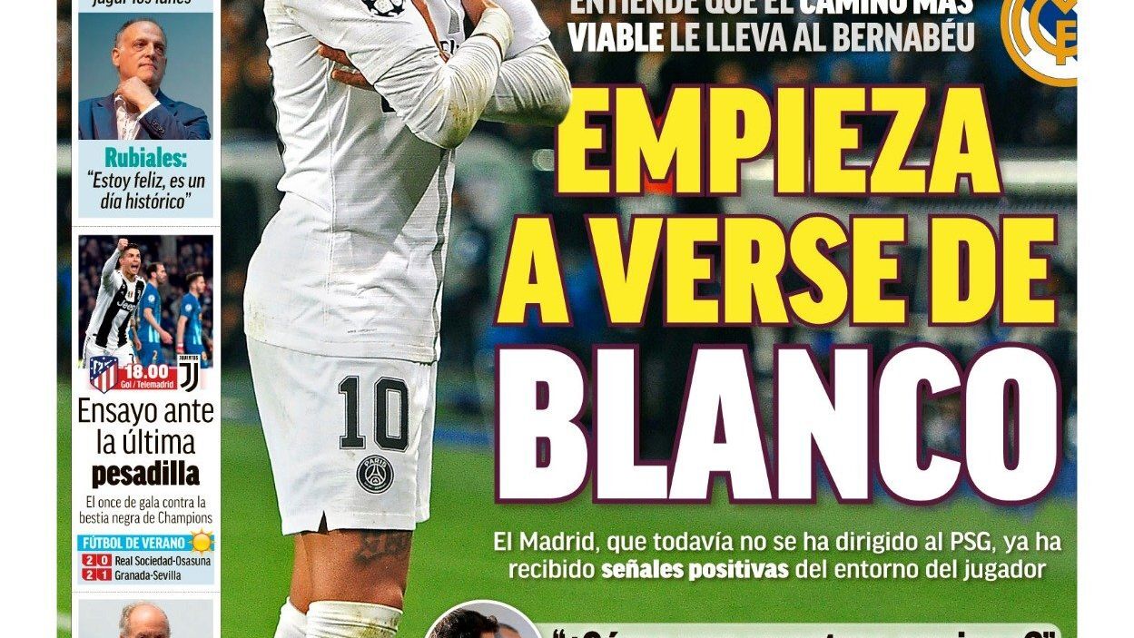 La portada del diario MARCA (10/08/2019)