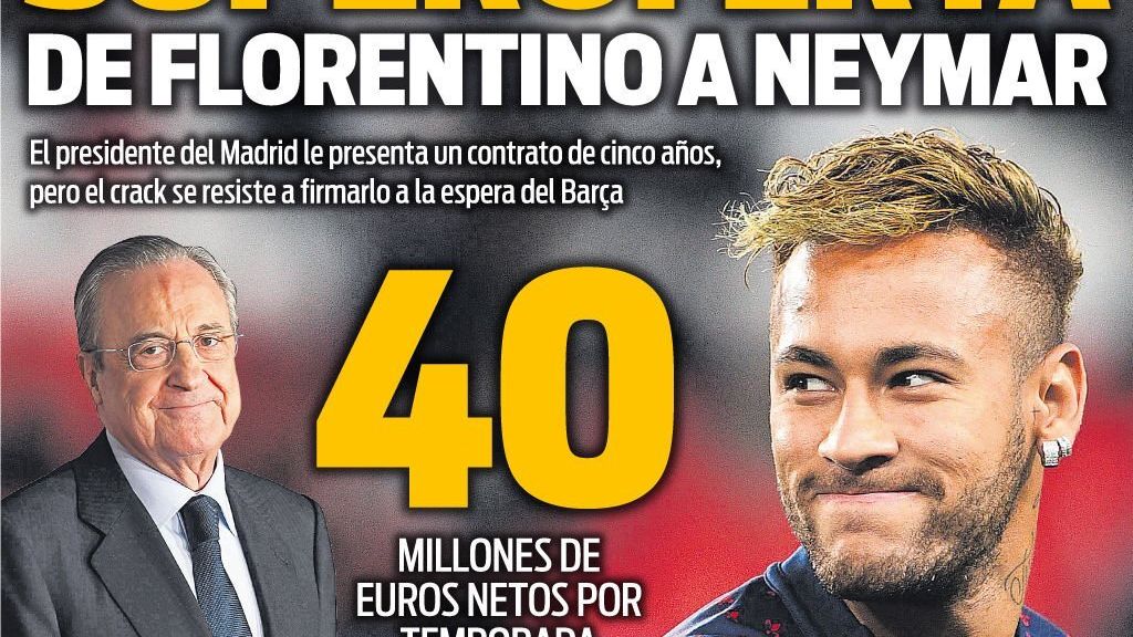 La portada del diario Sport (10/08/2019)