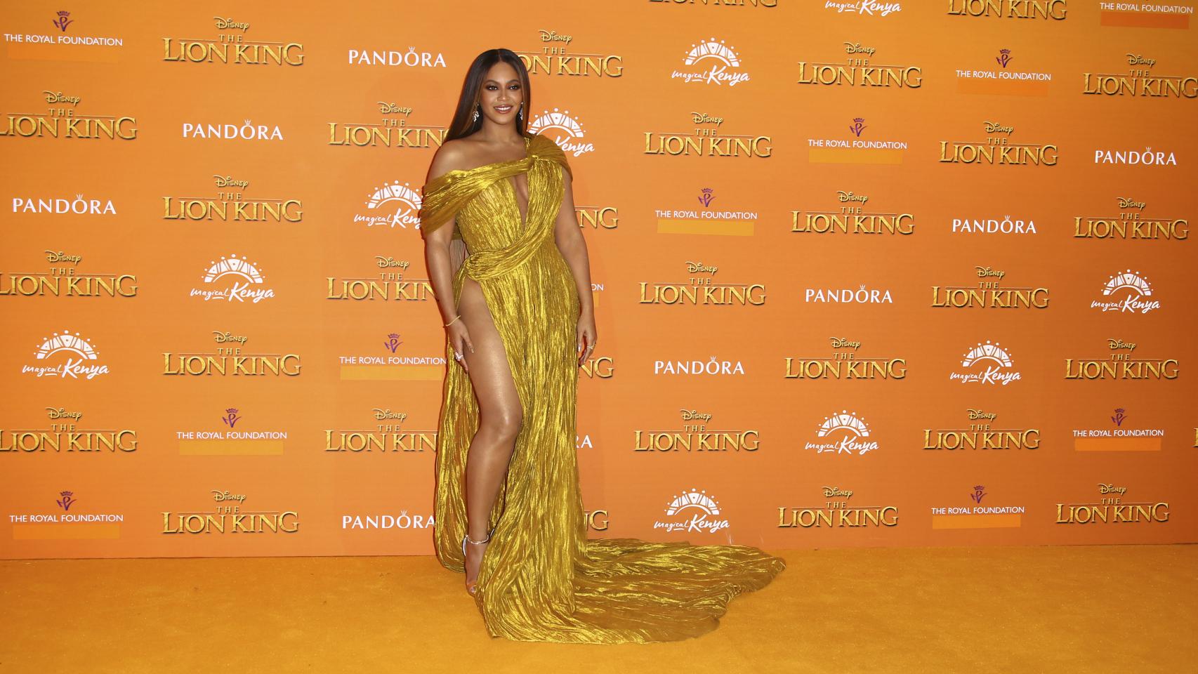 Beyoncé, un ejemplo de mujer con cuerpo de pera.