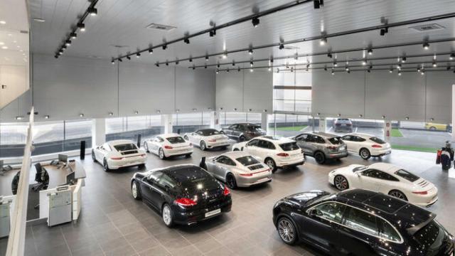 Imagen de archivo de un concesionario.