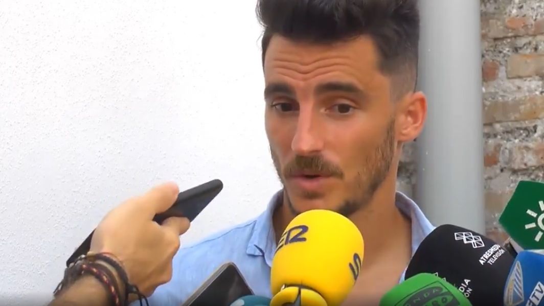 Juankar, futbolista del Málaga