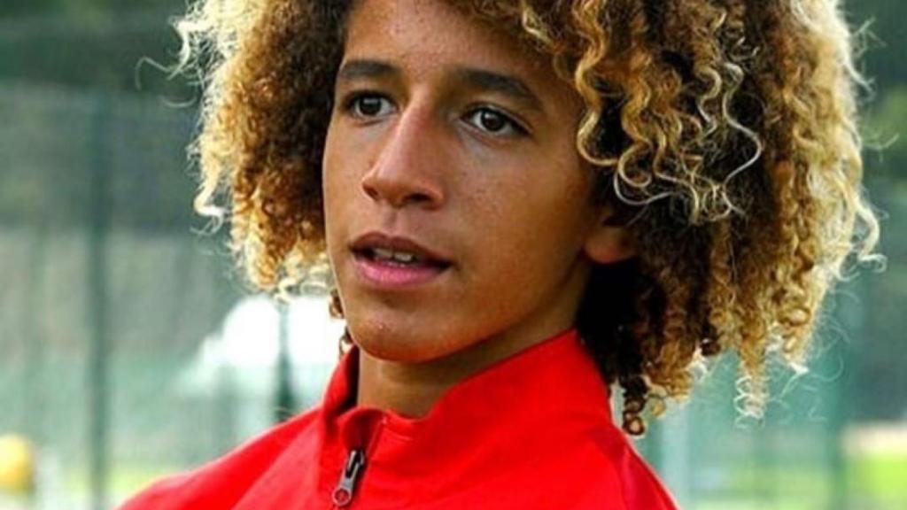 Hannibal Mejbri, con el Mónaco. Foto: Instagram (@hannibal.mejbri.official)