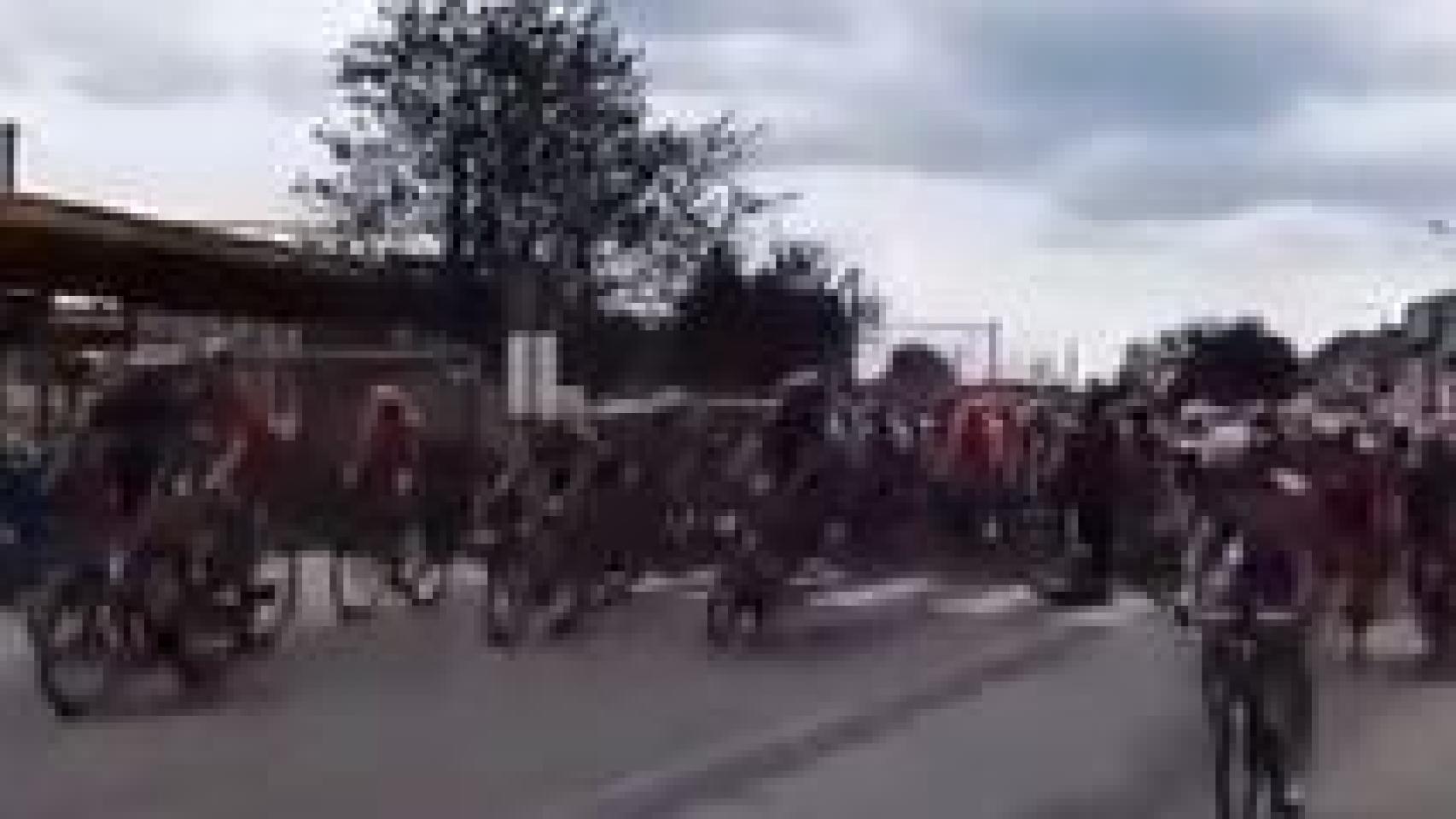 Incidente en el BinckBankTour