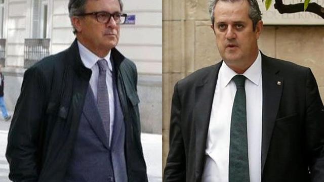 Jordi Pujol Ferrusola y Joaquin Forn.
