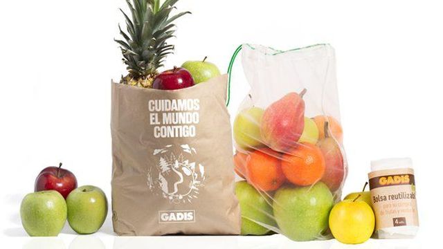 Gadis, pionera en el uso de bolsas de malla y papel reciclado en sus supermercados