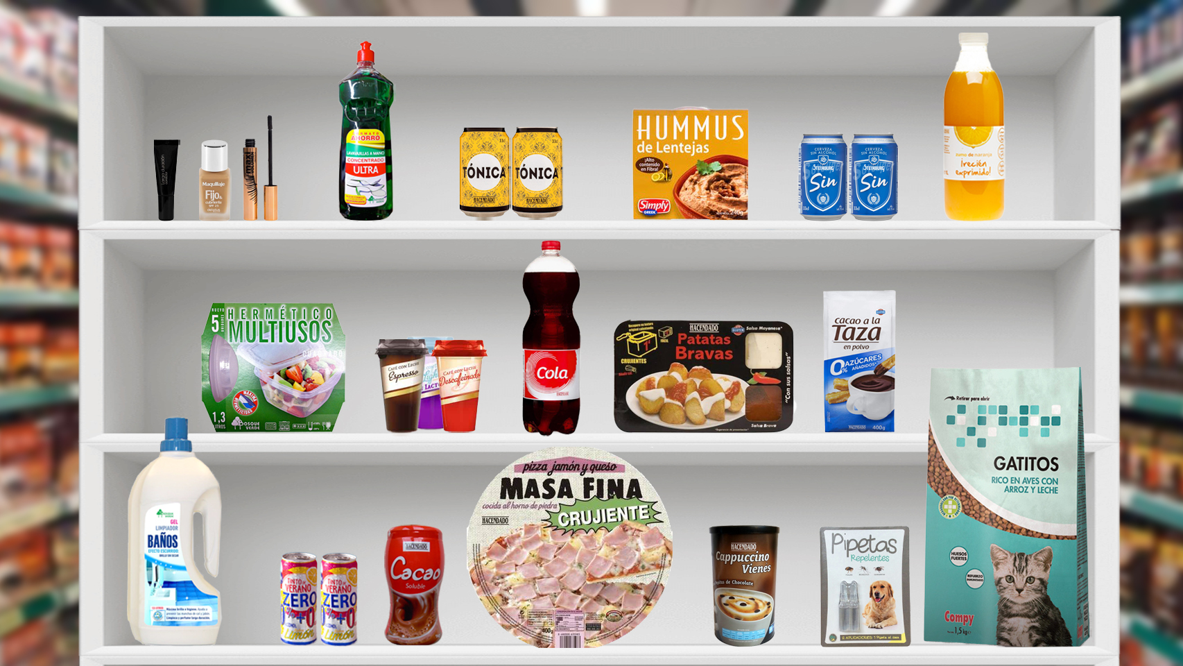 Los productos de marca blanca que más se han consumido en los últimos años