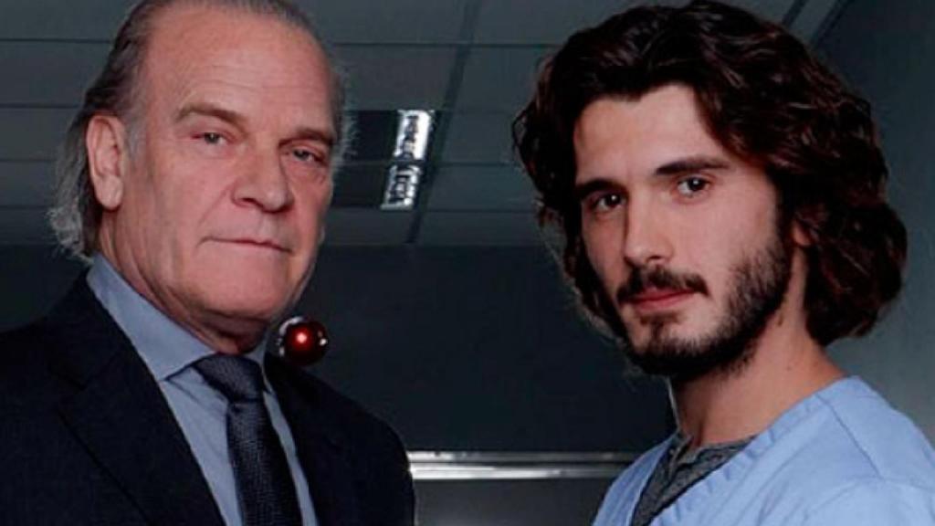 Lluis Homar y Yon González en la segunda temporada de 'Bajo sospecha' (Atresmedia)