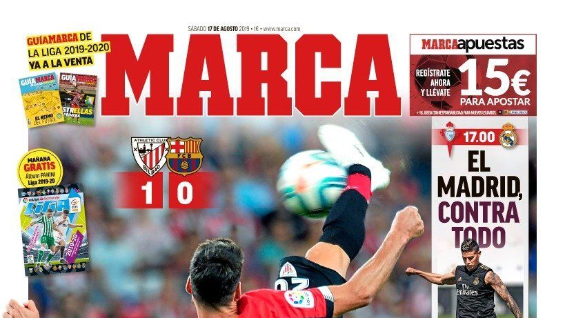 Portada MARCA (17/08/19)