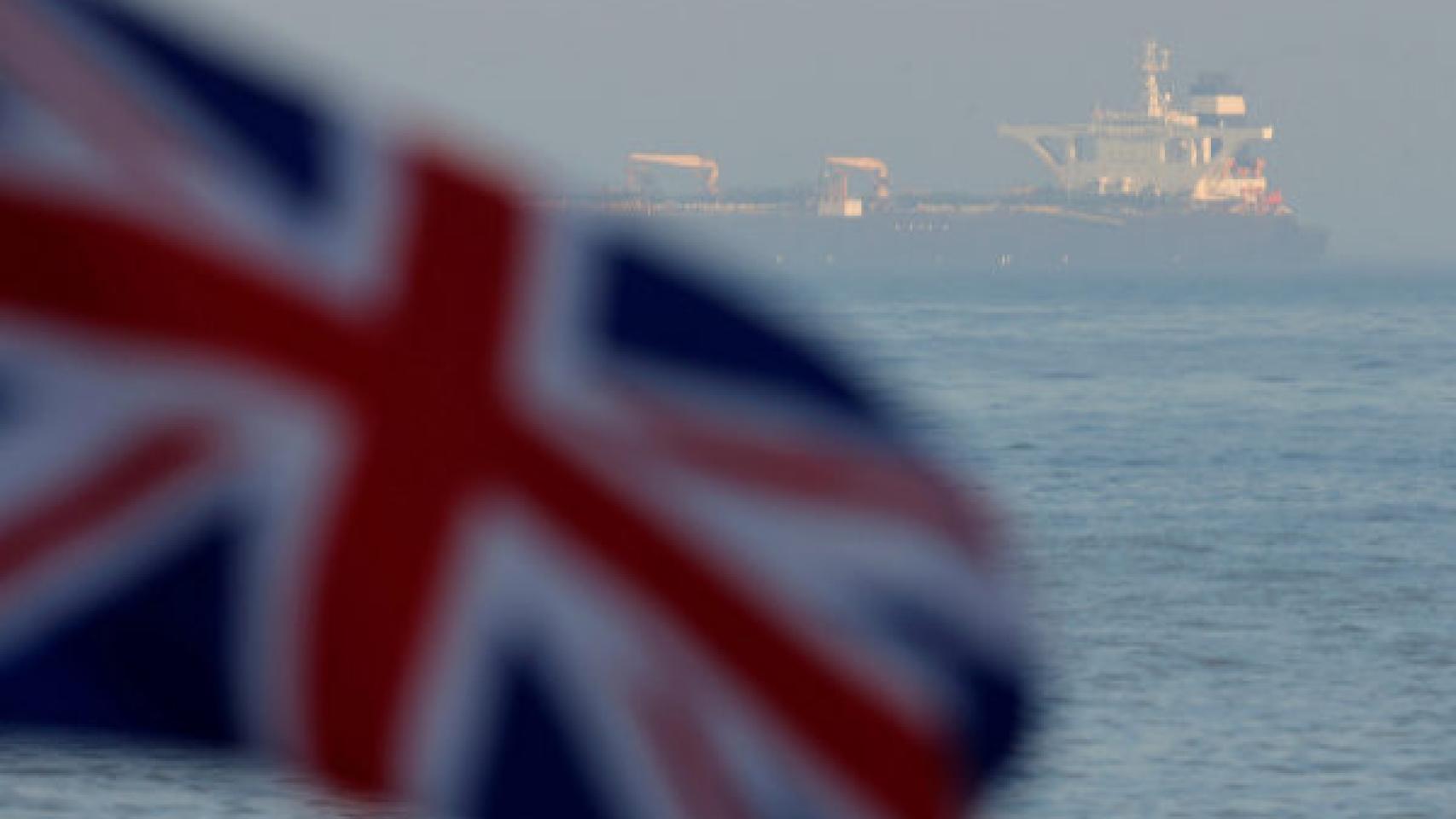 El petrolero iraní 'Grace 1', retenido en Gibraltar.