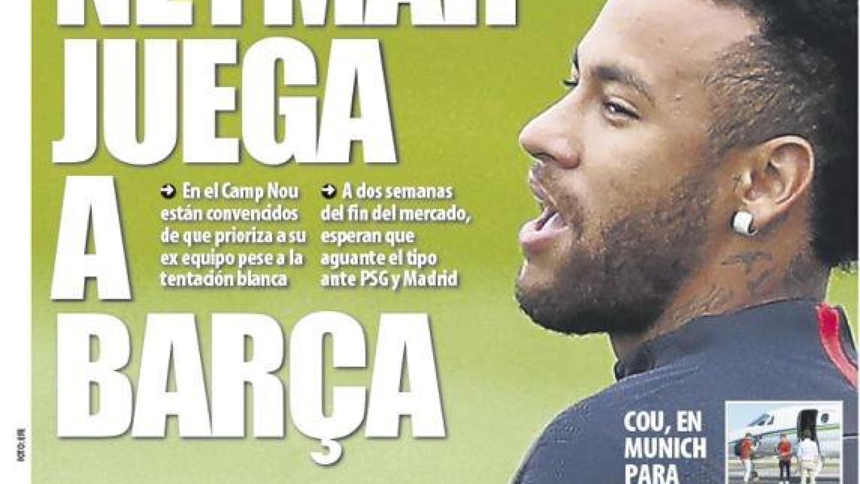 Portada Mundo Deportivo (19/08/19)