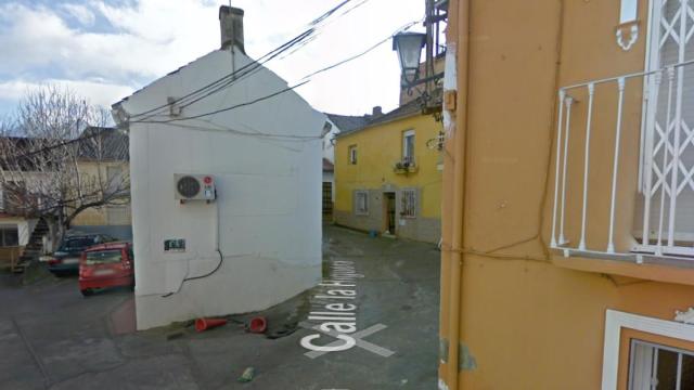 Calle La Higuera, en Deifontes, donde se han producido los hechos.