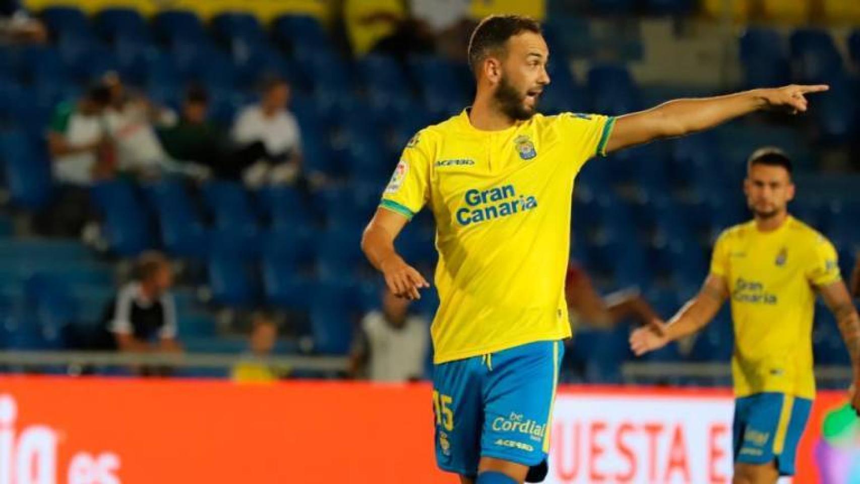 Deivid, jugador de Las Palmas