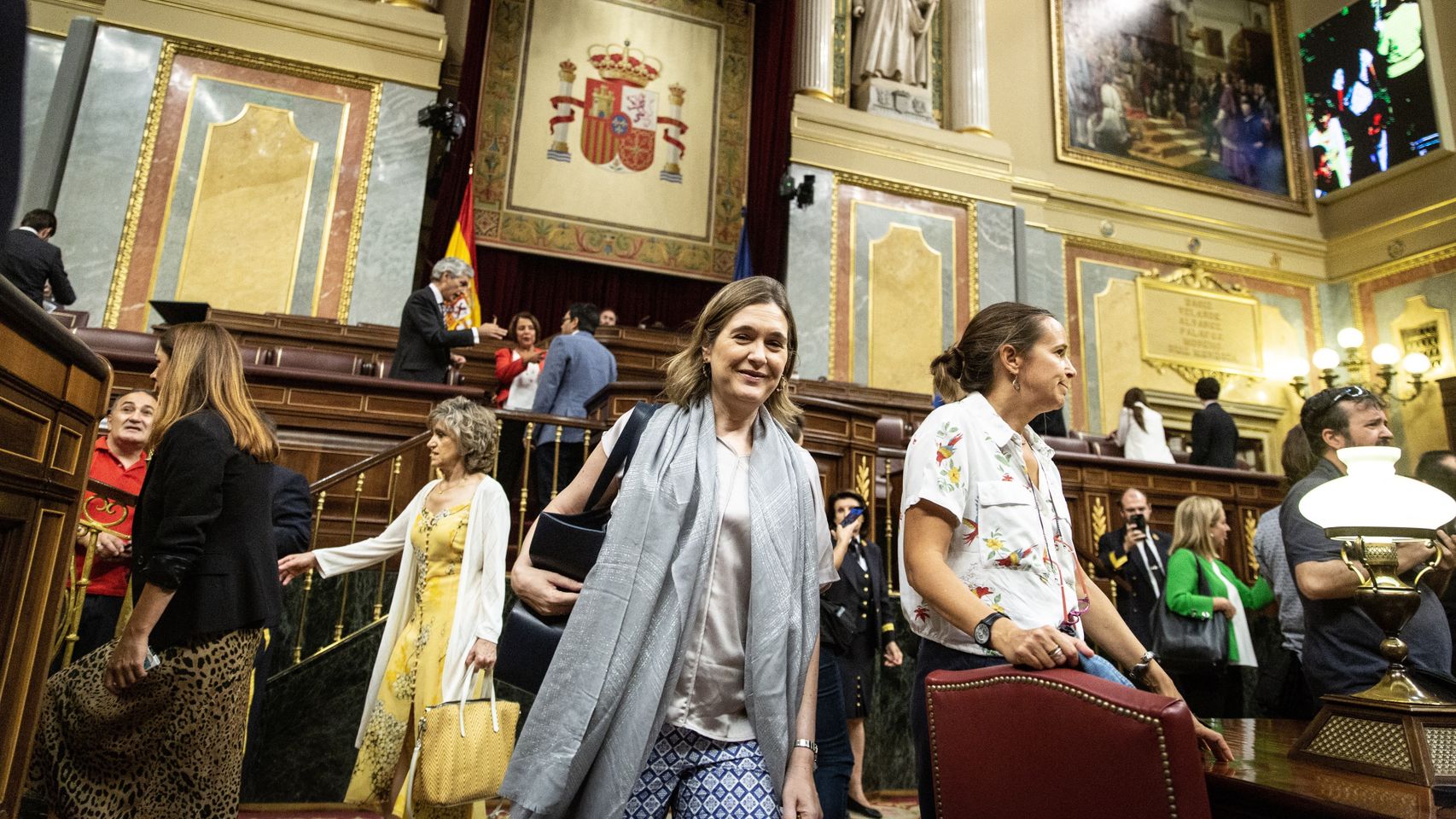 Marta Rivera de la Cruz en el Congreso de los Diputados.