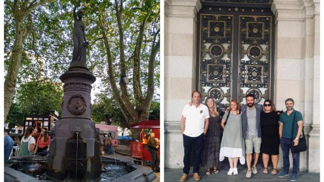 La Fuente y miembros de la nueva Asociación